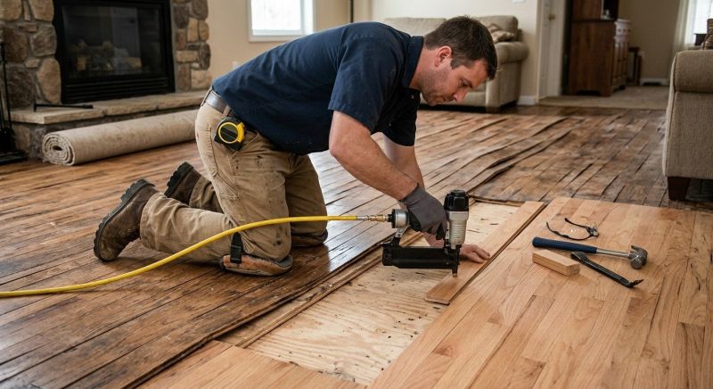 Wood Floor Service in Waukesha, WI