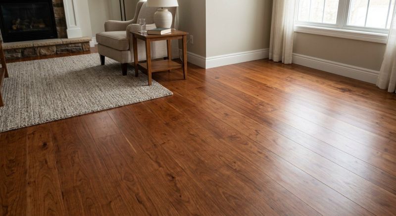 Cherry Floor Installation in Germantown, WI