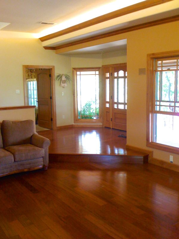 Cherry Floor Installation in Jackson, WI