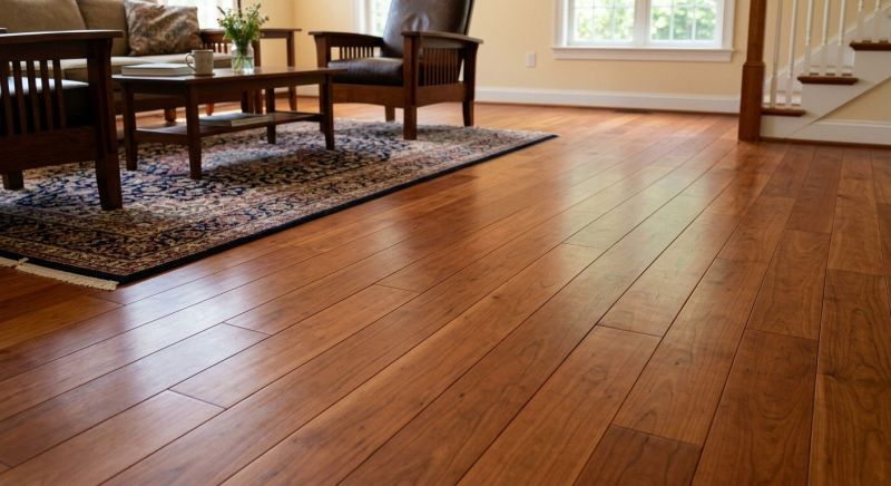 Cherry Floor Installation in Waukesha, WI
