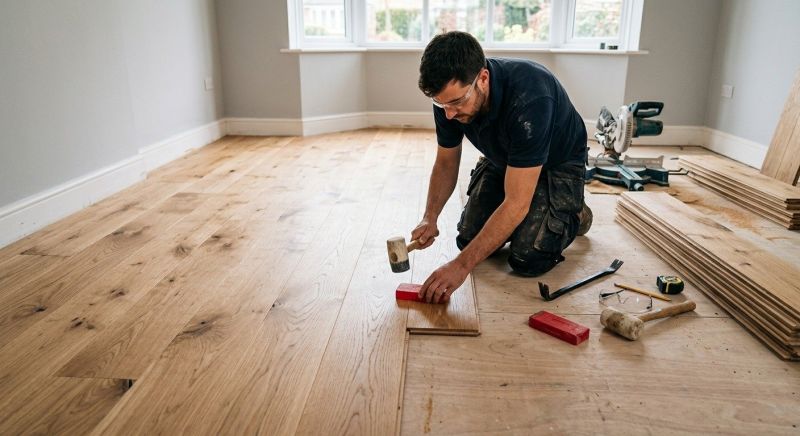 Hardwood Floor Installation in Germantown, WI