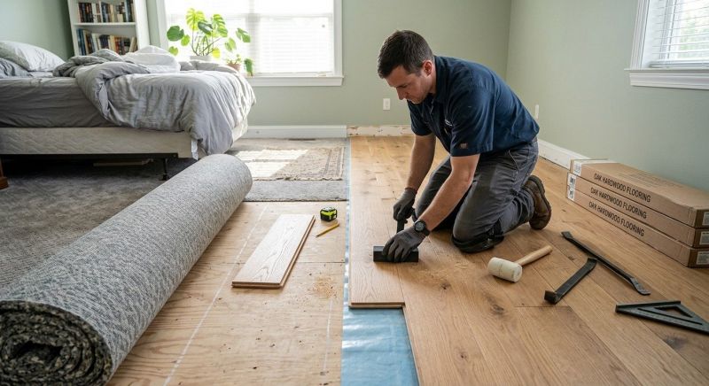 Hardwood Replacement in Big Bend, WI