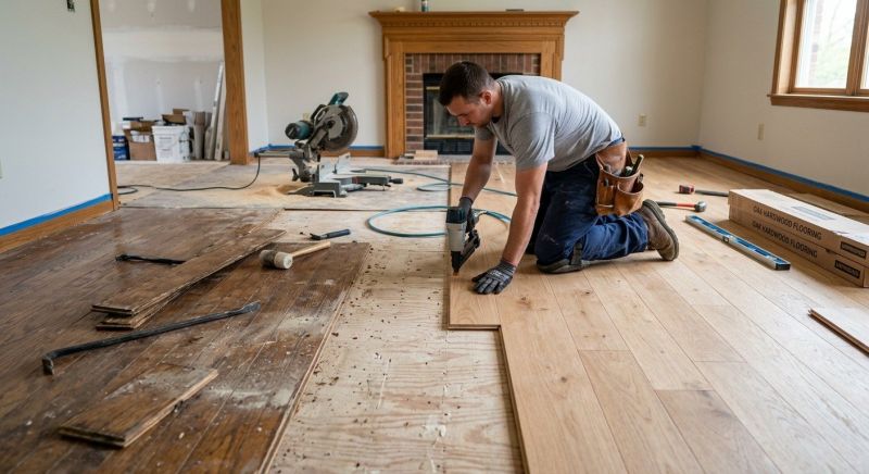 Hardwood Replacement in Brookfield, WI