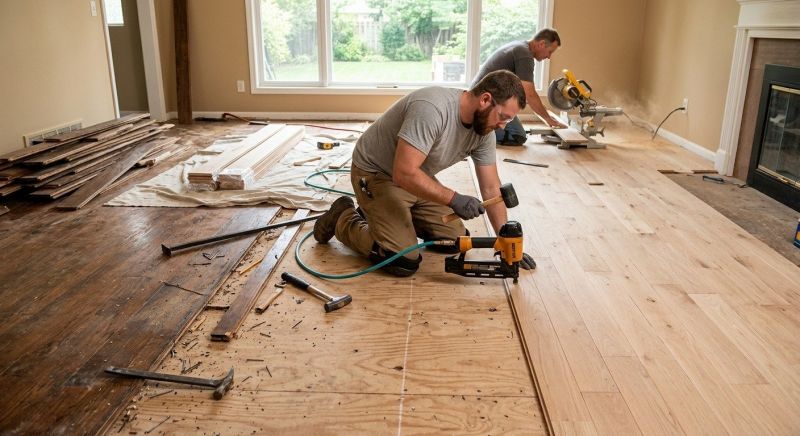 Hardwood Replacement in Jackson, WI