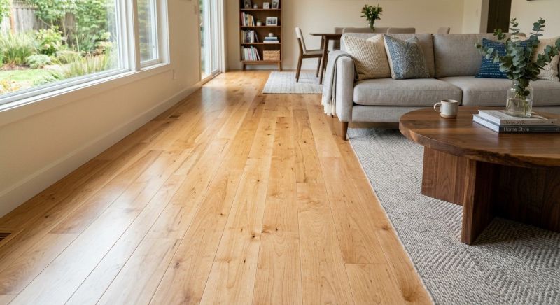 Maple Flooring Installation in Big Bend, WI