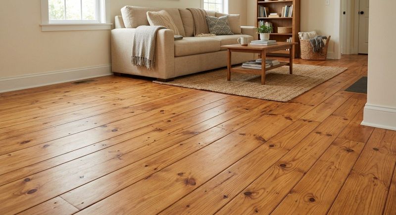 Pine Floor Installation in Waukesha, WI