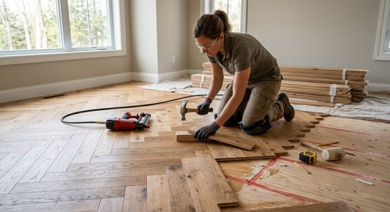 Wood Flooring Installation in Elm Grove, WI