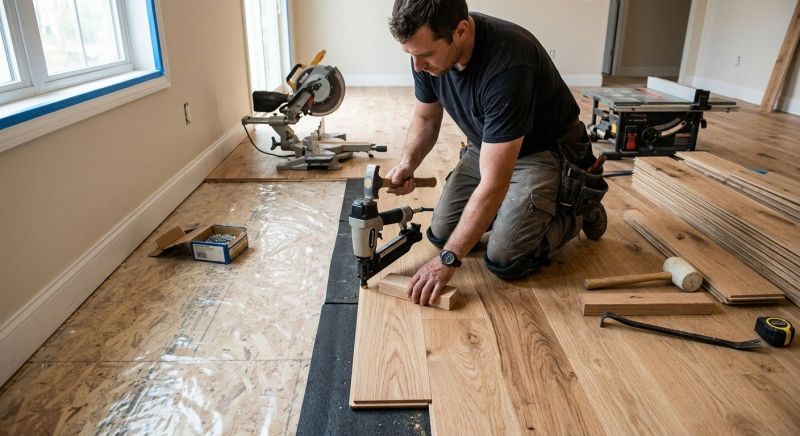 Wood Flooring Installation in Oconomowoc, WI